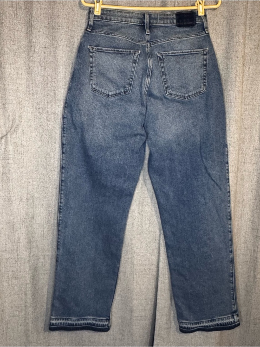 Hollister High Rise Dad Jeans Size 9R Straight Leg - Picture 3 of 8